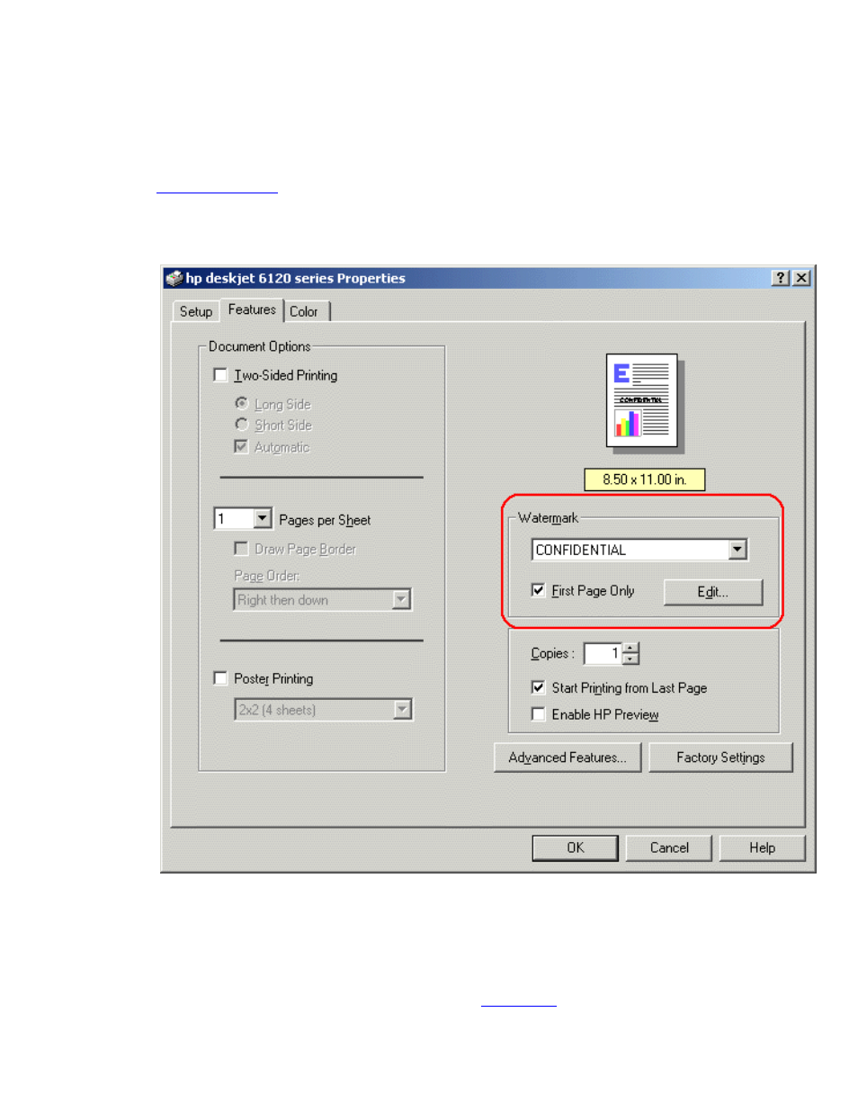 Watermarks | HP Deskjet 6127 Color Inkjet Printer User Manual | Page 56 / 137