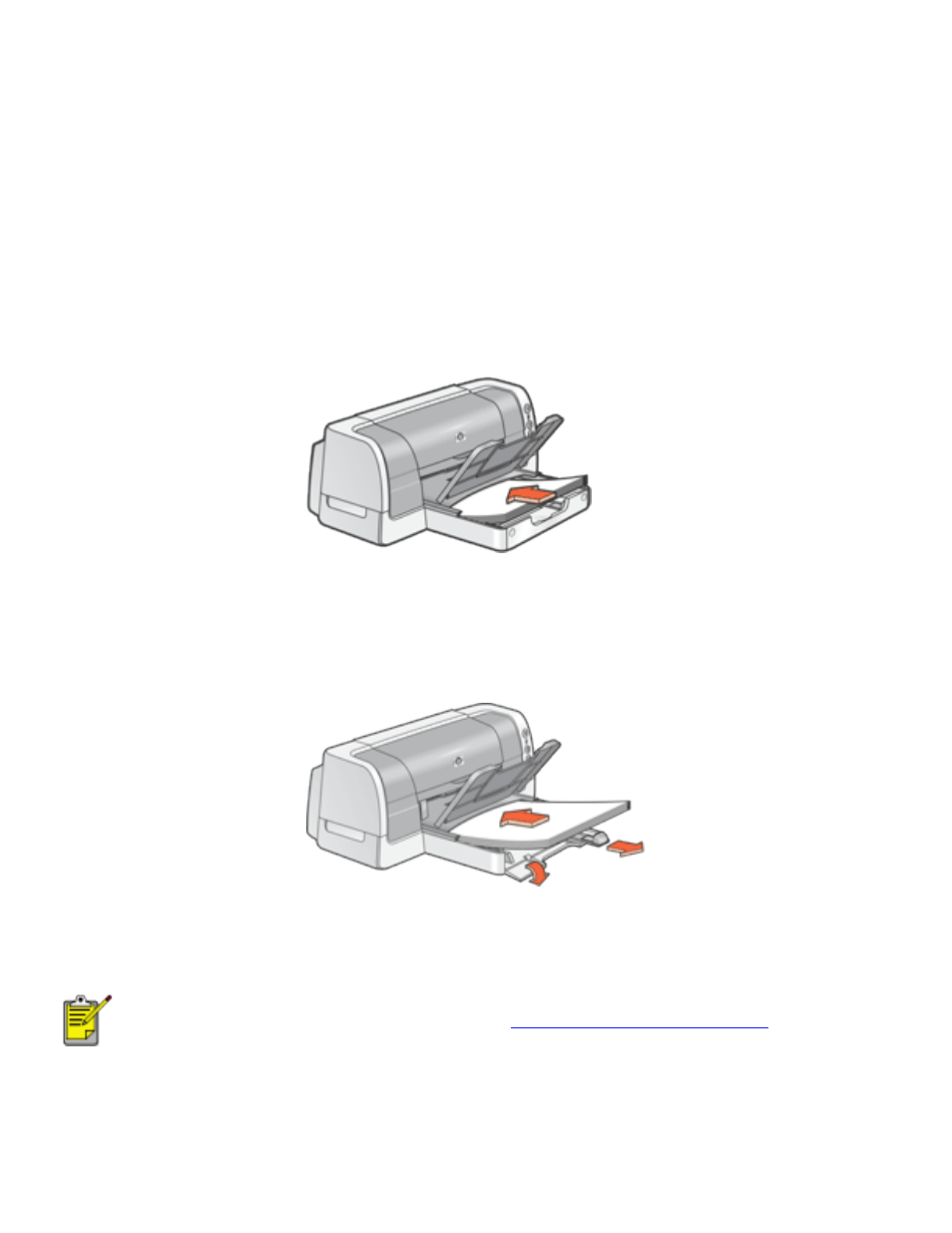 Plain paper, Preparing to print | HP Deskjet 6127 Color Inkjet Printer User Manual | Page 58 / 137