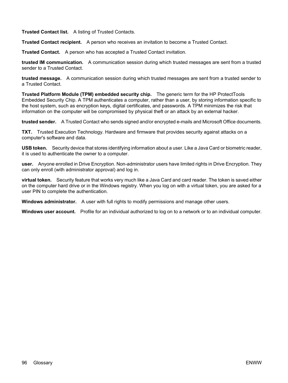 HP Compaq dc7900 Small Form Factor PC User Manual | Page 106 / 110
