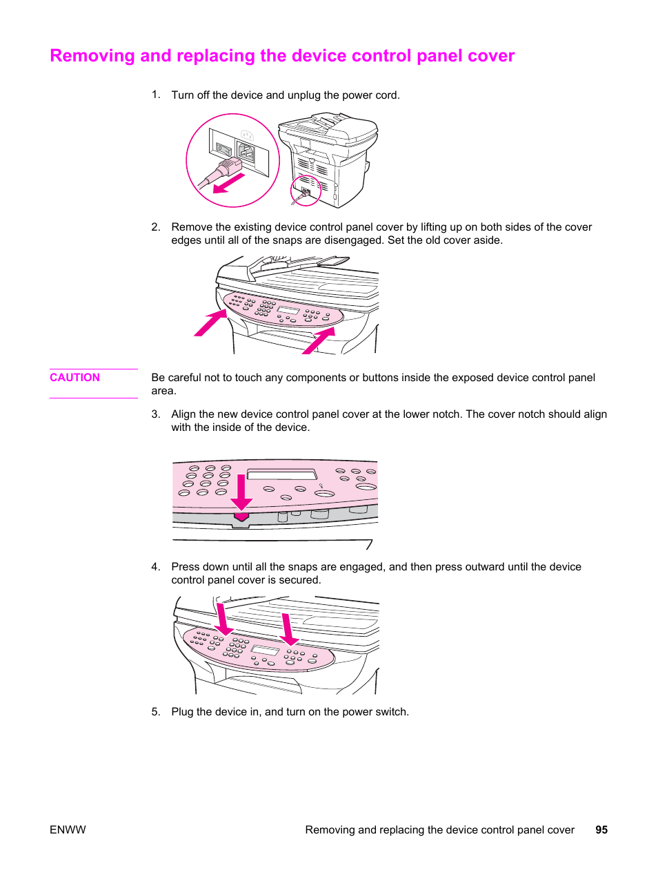 HP LaserJet 3380 All-in-One Printer User Manual | Page 107 / 196