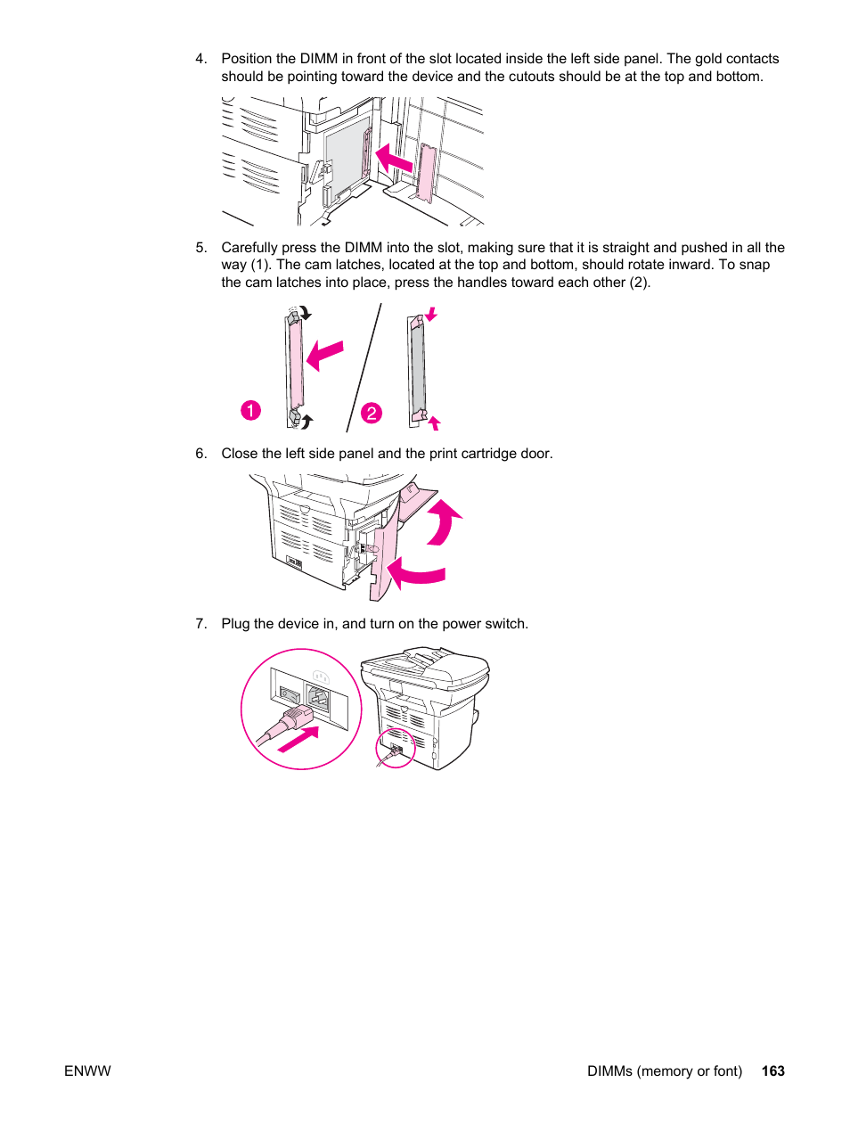 HP LaserJet 3380 All-in-One Printer User Manual | Page 175 / 196