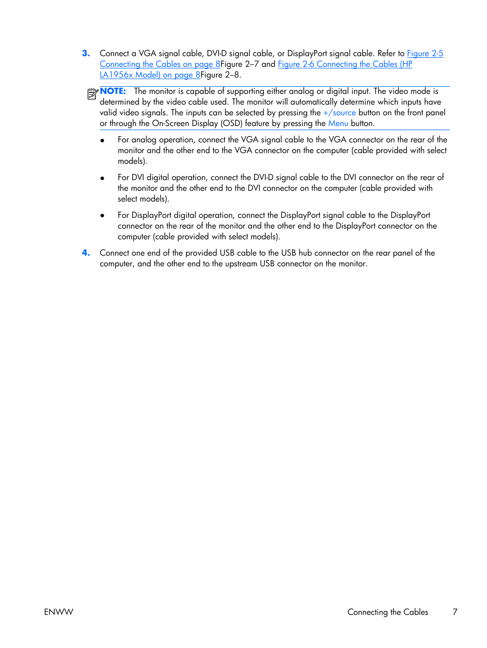 HP Compaq LA2306x 23-inch LED Backlit LCD Monitor User Manual | Page 13 / 33