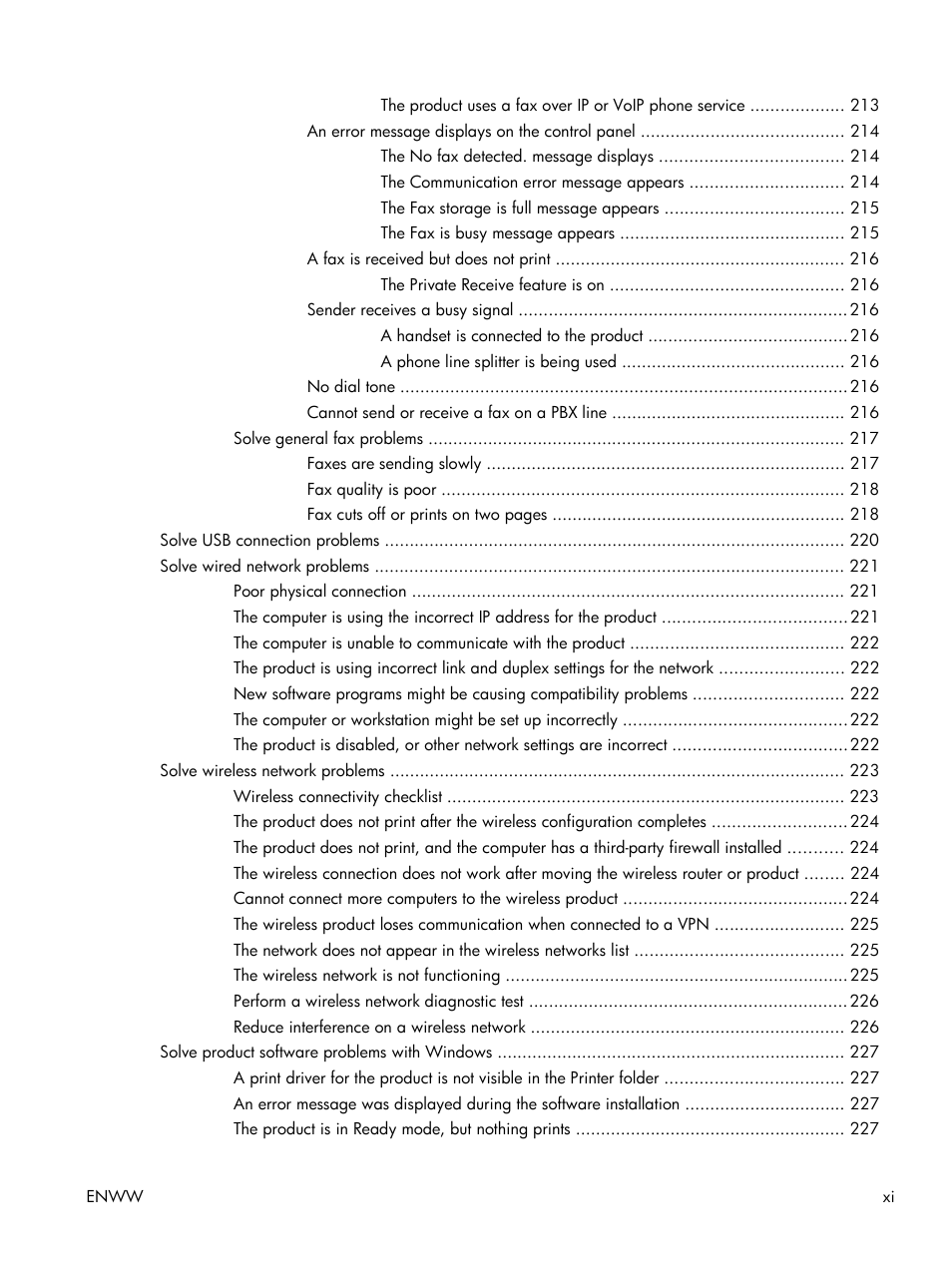 HP LaserJet Pro M521 Multifunction Printer series User Manual | Page 13 / 256