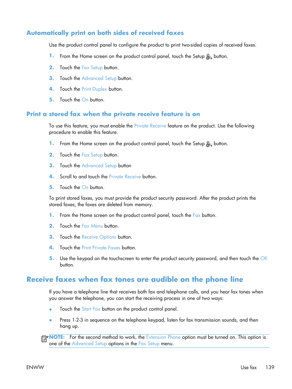 HP LaserJet Pro M521 Multifunction Printer series User Manual | Page 153 / 256
