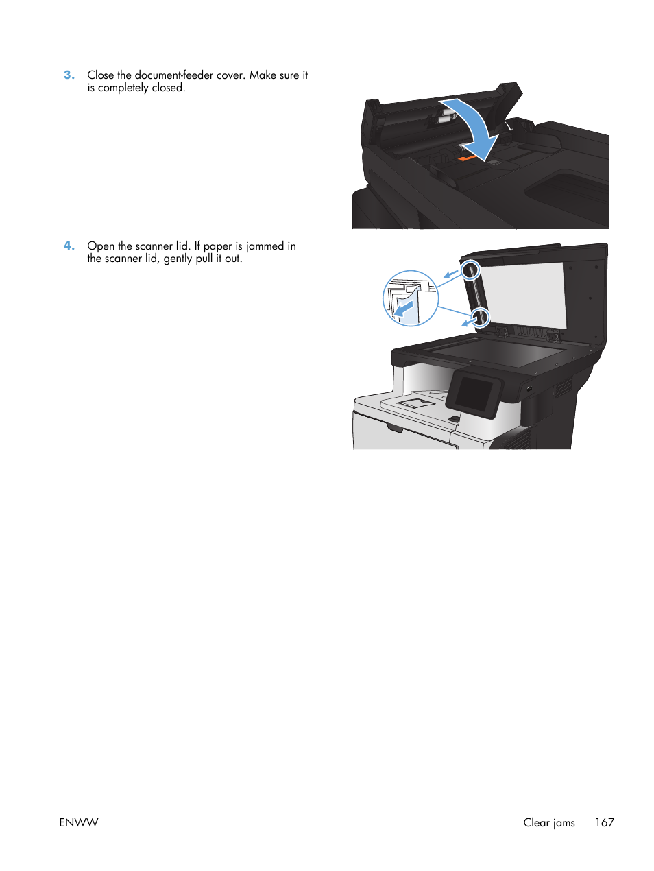 HP LaserJet Pro M521 Multifunction Printer series User Manual | Page 181 / 256