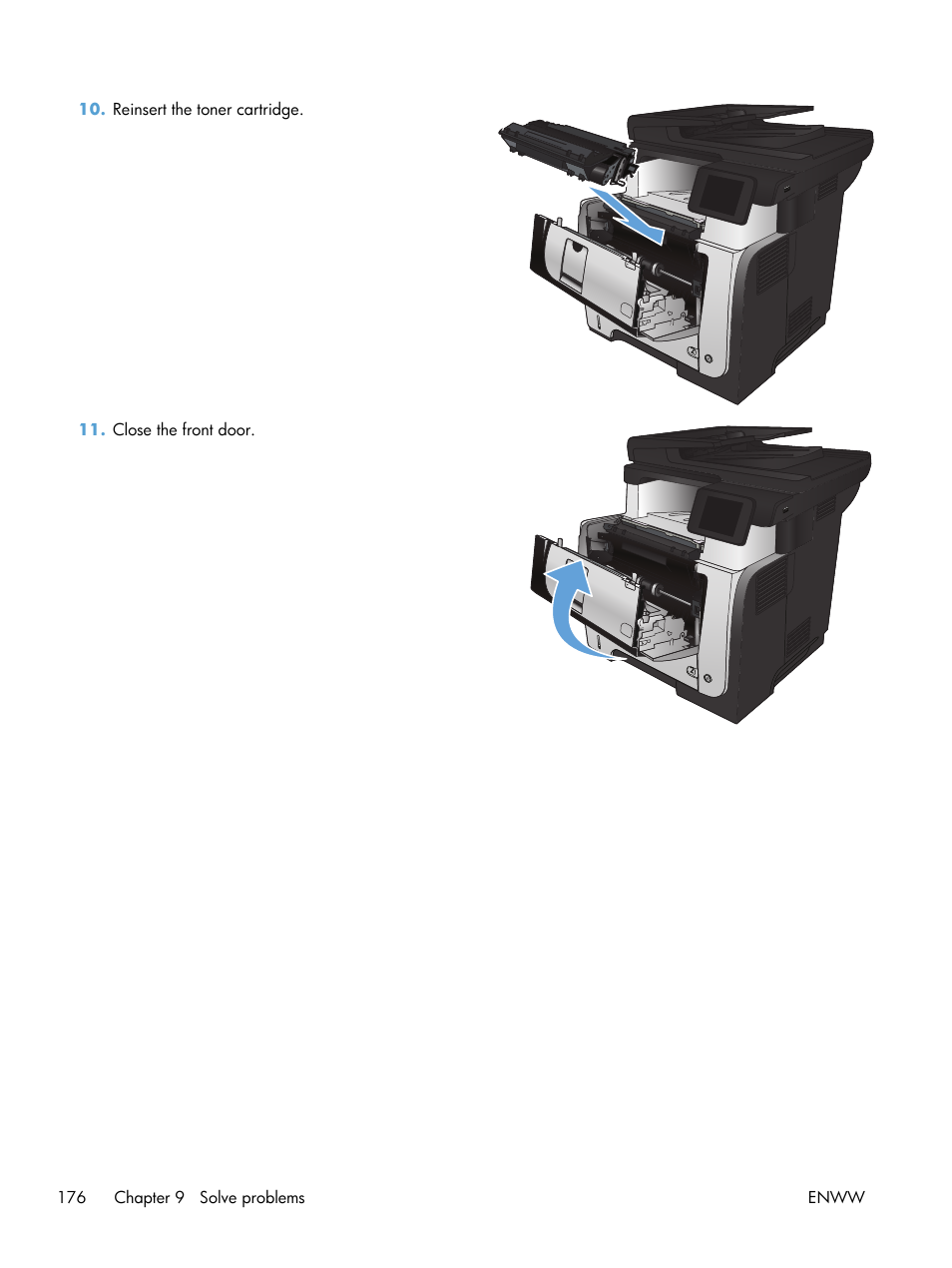 HP LaserJet Pro M521 Multifunction Printer series User Manual | Page 190 / 256