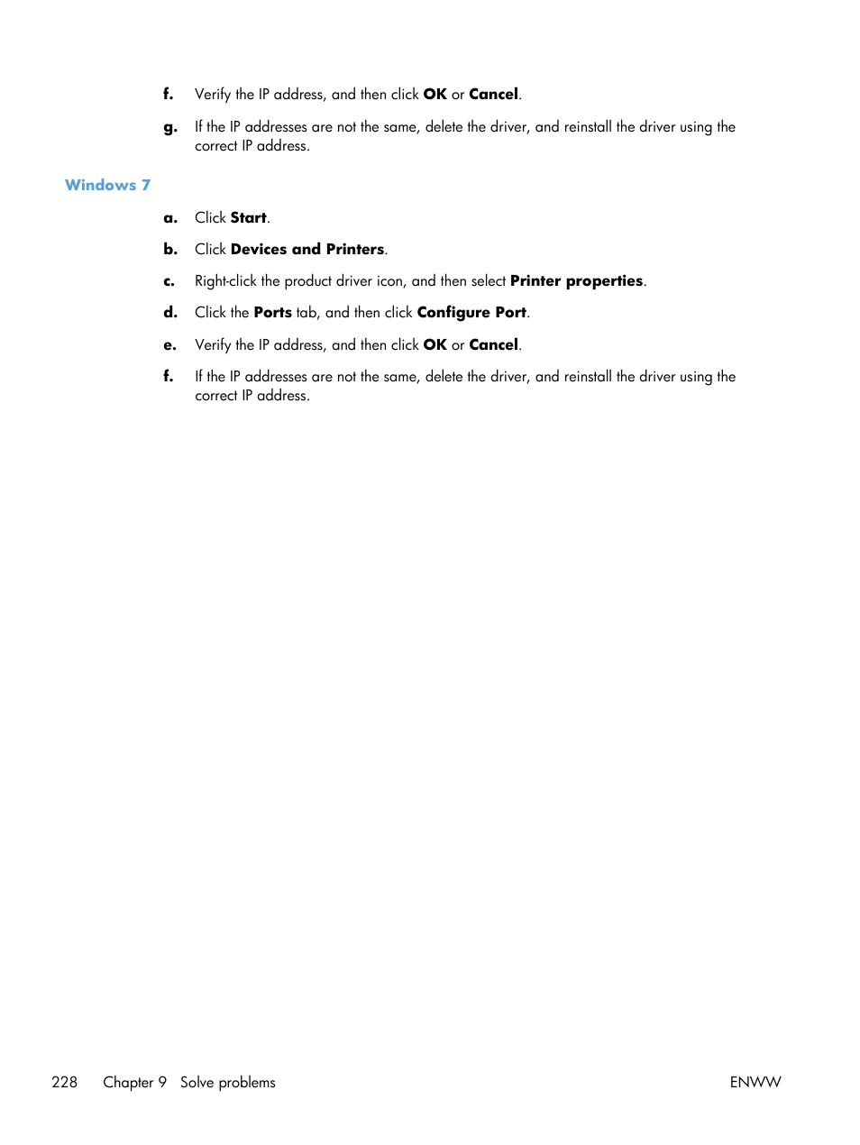 HP LaserJet Pro M521 Multifunction Printer series User Manual | Page 242 / 256