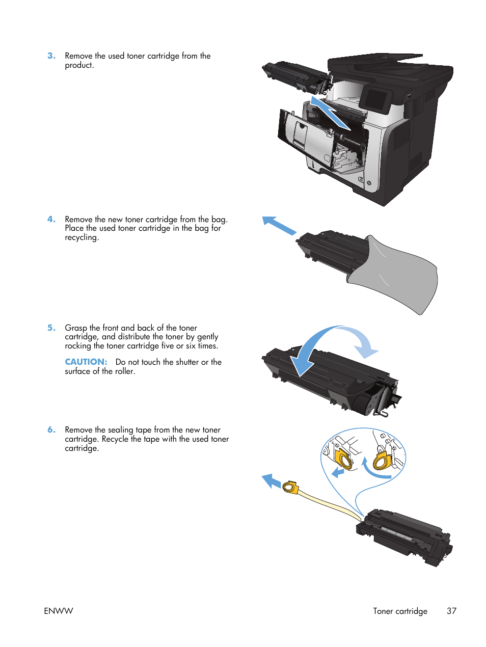 HP LaserJet Pro M521 Multifunction Printer series User Manual | Page 51 / 256