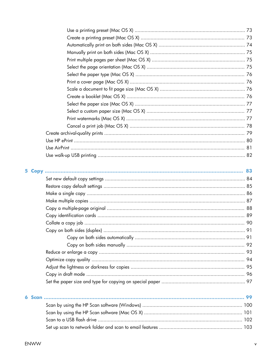 HP LaserJet Pro M521 Multifunction Printer series User Manual | Page 7 / 256
