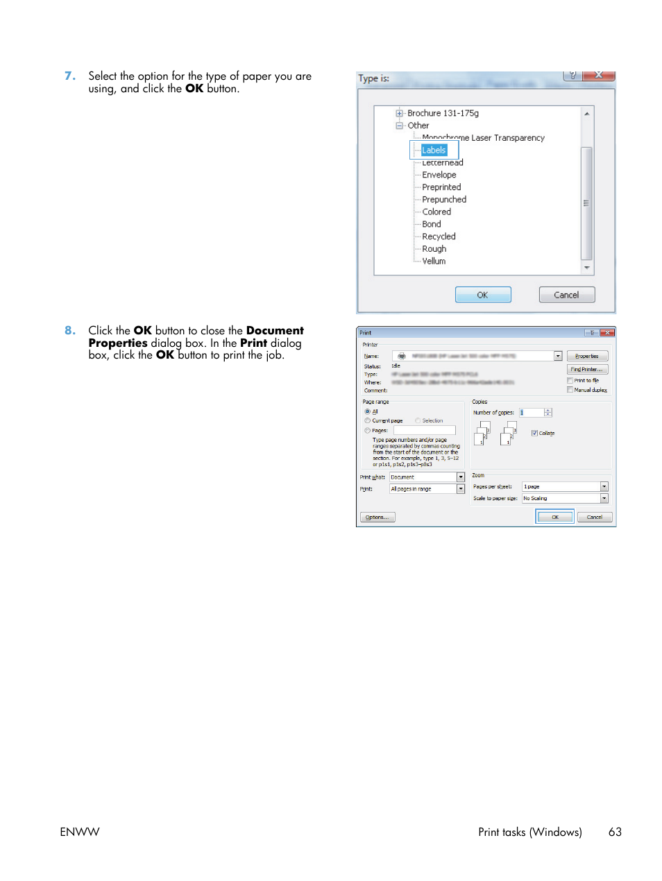 HP LaserJet Pro M521 Multifunction Printer series User Manual | Page 77 / 256