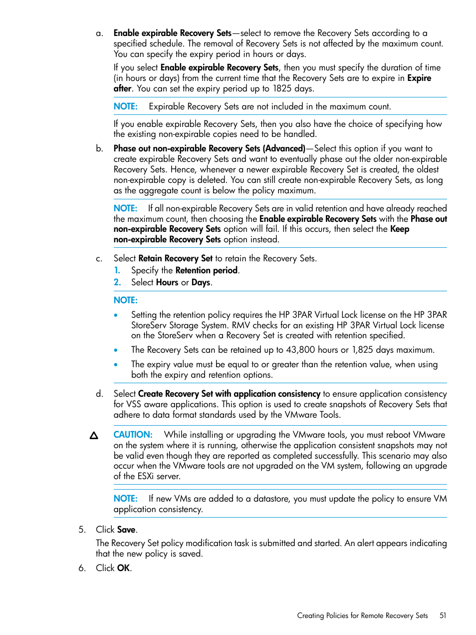 HP 3PAR Application Software Suite for VMware User Manual | Page 51 / 69