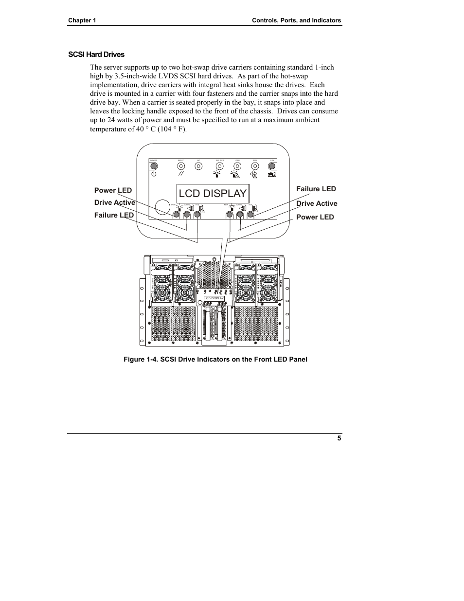 Lcd display | HP Integrity rx4610 Server User Manual | Page 13 / 249