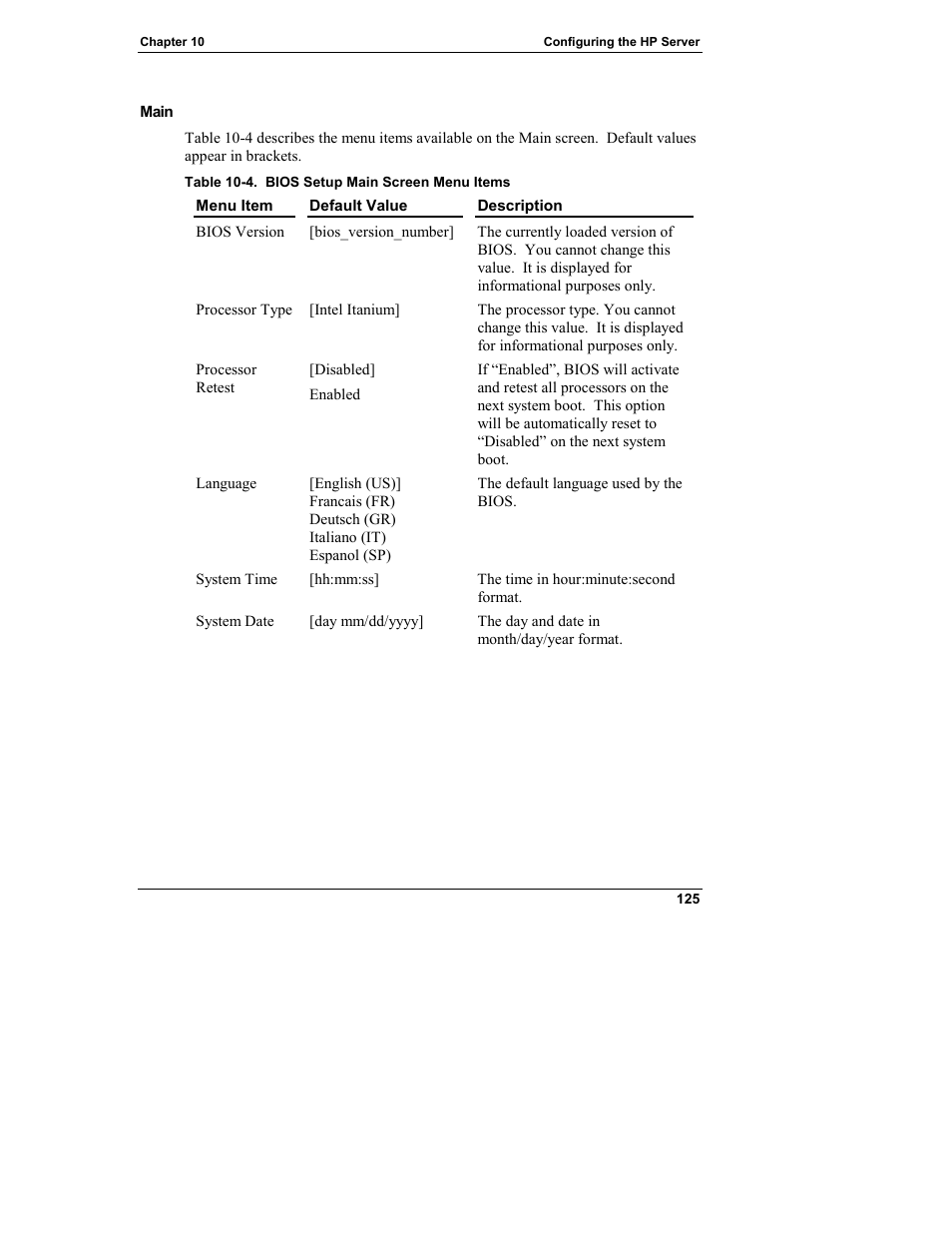 HP Integrity rx4610 Server User Manual | Page 133 / 249