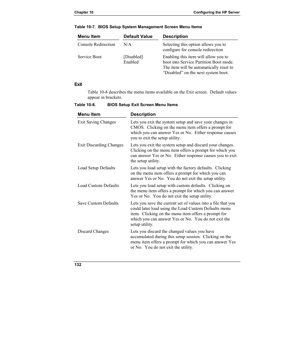 HP Integrity rx4610 Server User Manual | Page 140 / 249