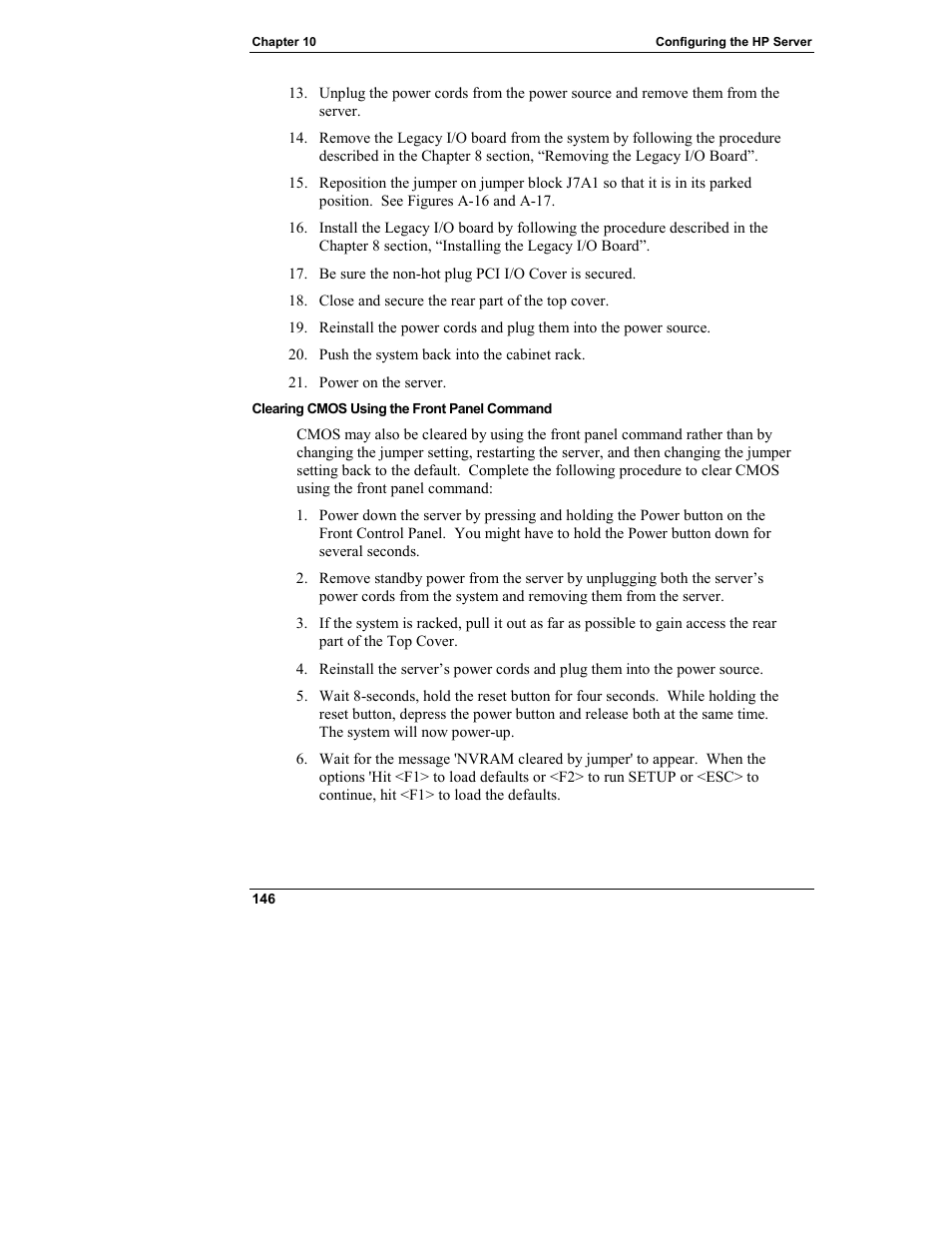 HP Integrity rx4610 Server User Manual | Page 154 / 249