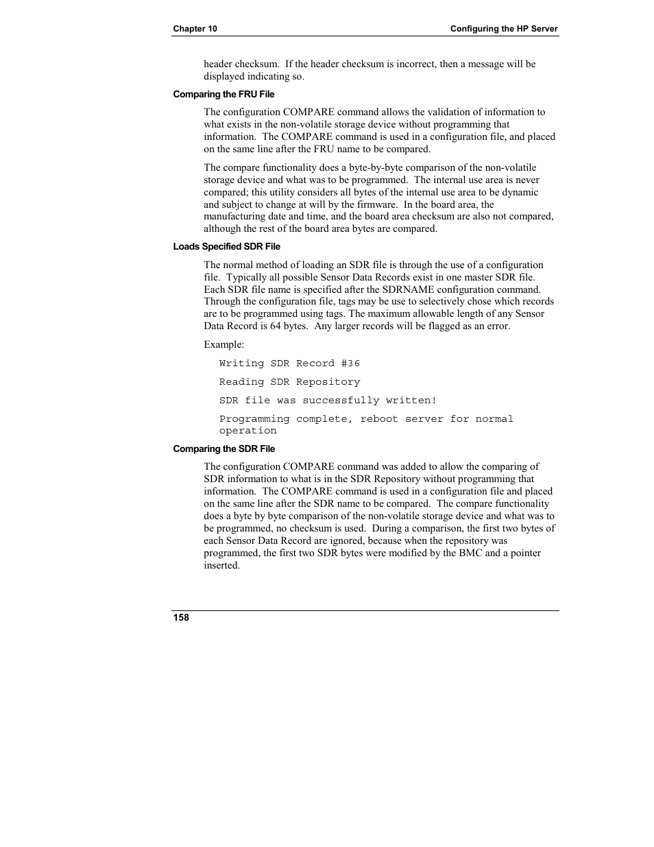 HP Integrity rx4610 Server User Manual | Page 166 / 249