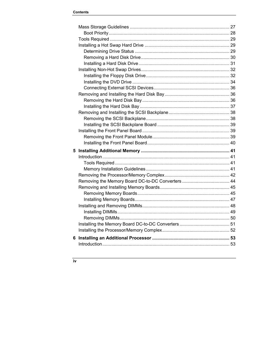 HP Integrity rx4610 Server User Manual | Page 4 / 249