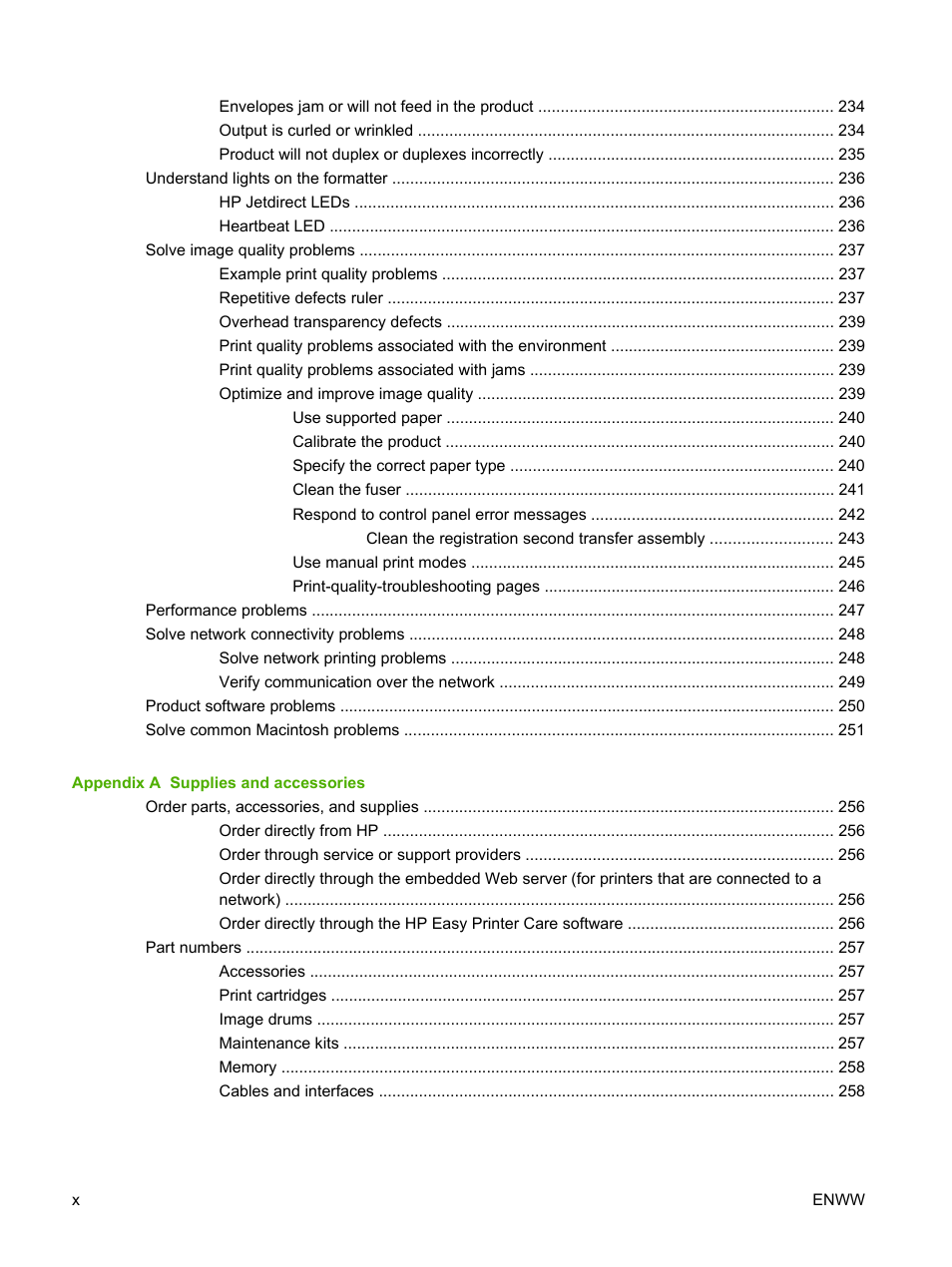 HP Color LaserJet CP6015 Printer series User Manual | Page 12 / 308