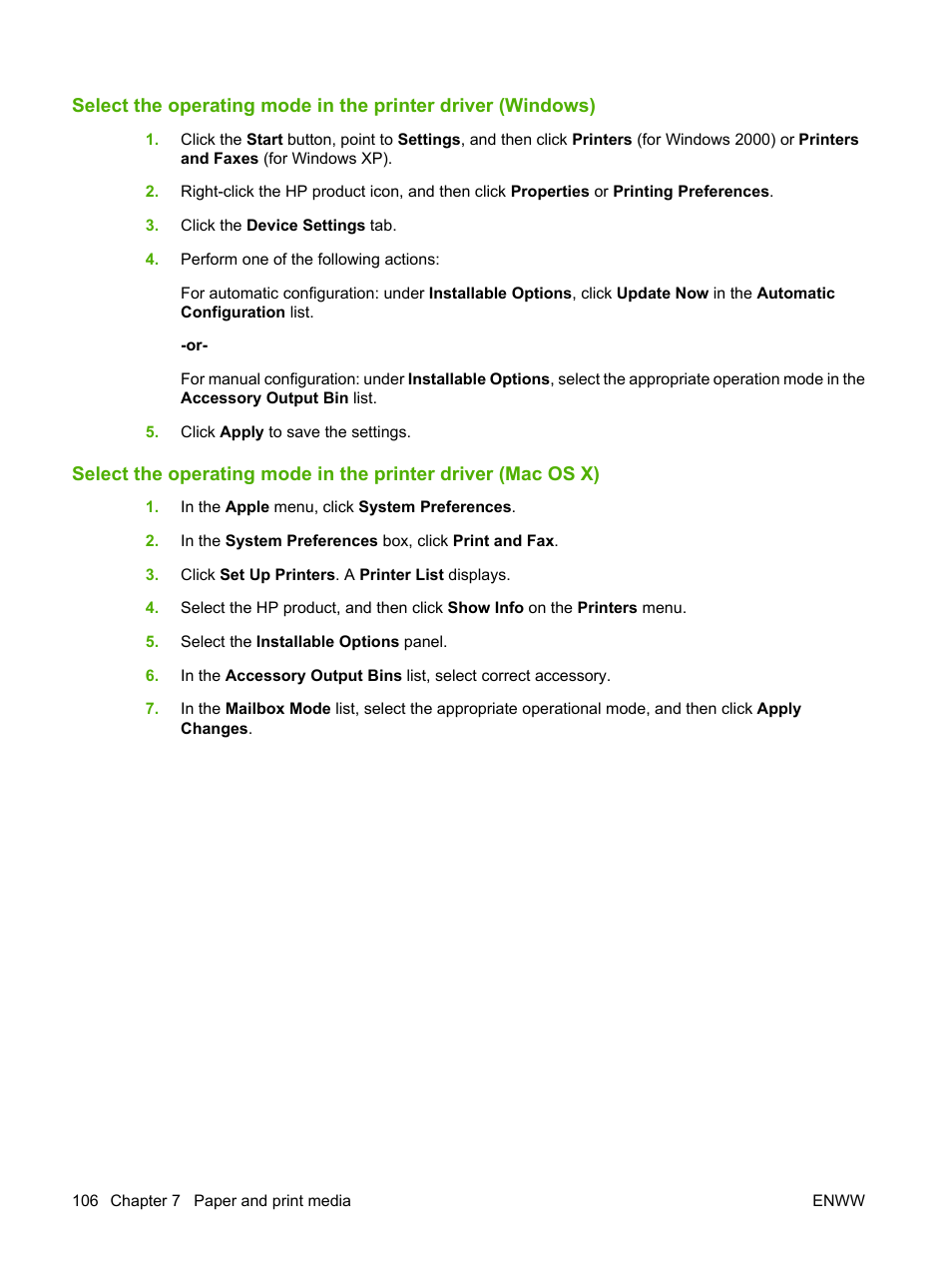 HP Color LaserJet CP6015 Printer series User Manual | Page 120 / 308