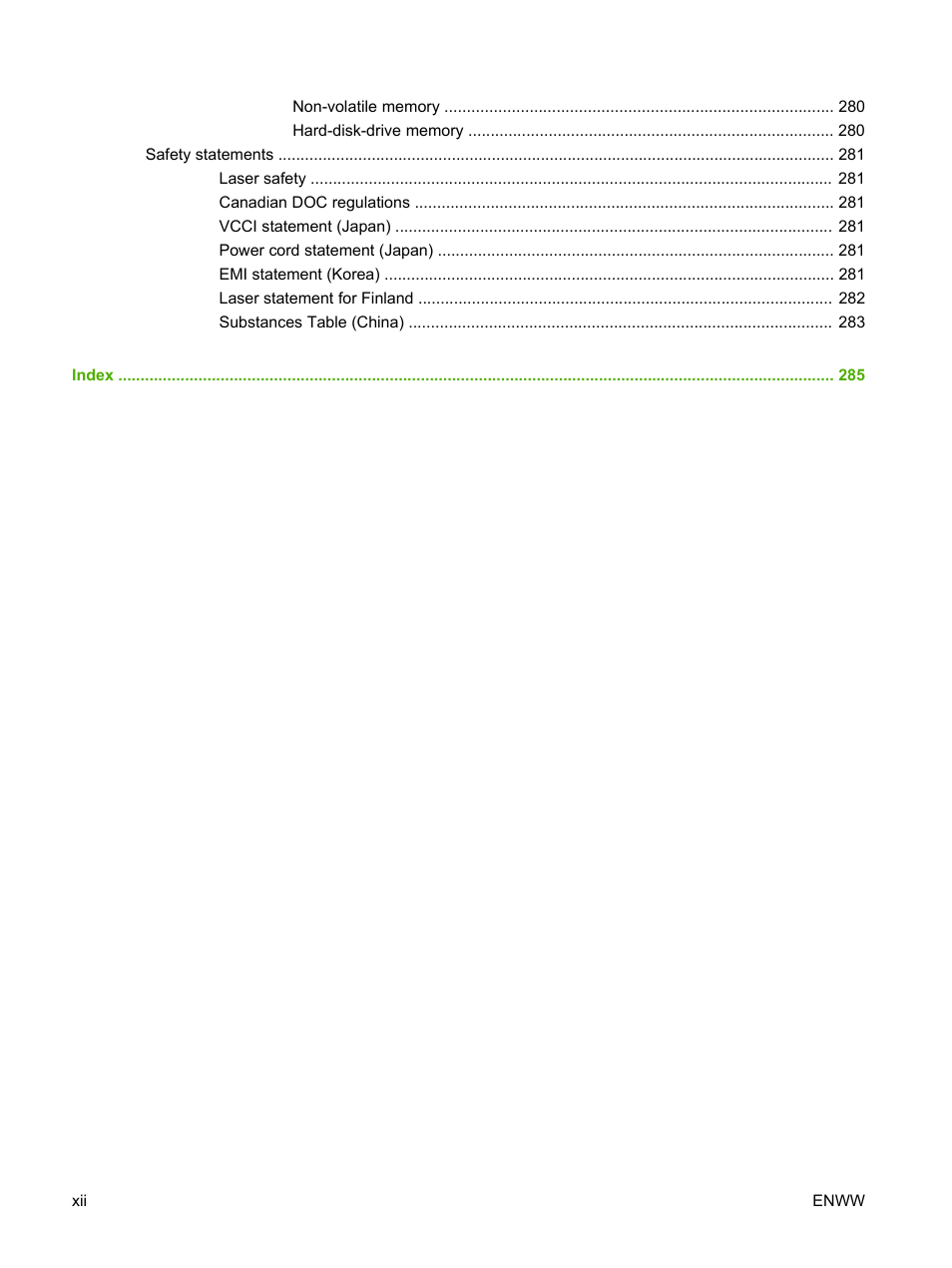 HP Color LaserJet CP6015 Printer series User Manual | Page 14 / 308