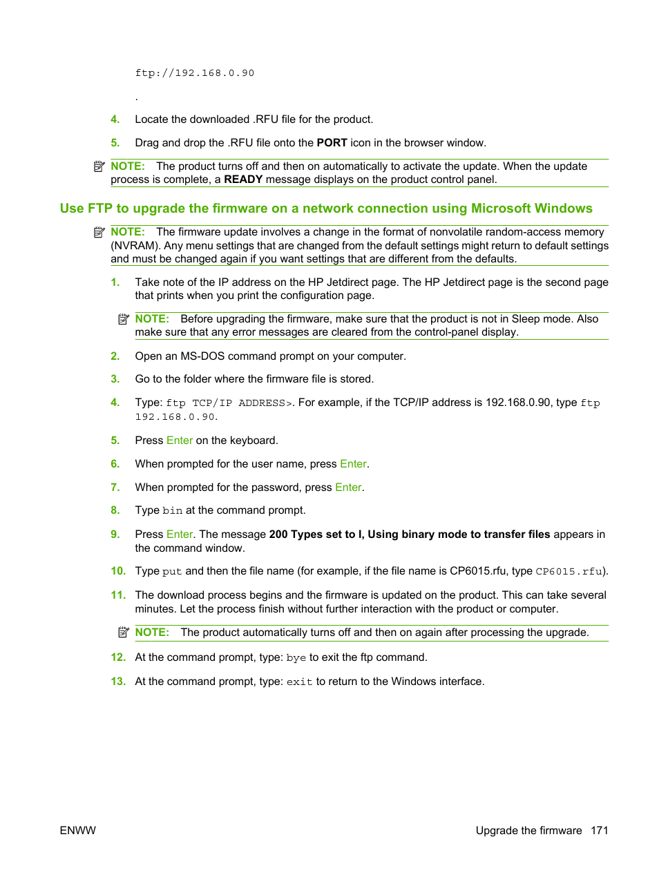 HP Color LaserJet CP6015 Printer series User Manual | Page 185 / 308