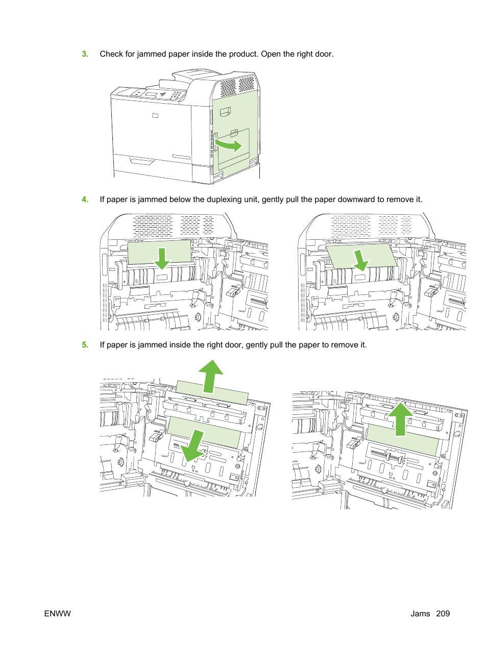 HP Color LaserJet CP6015 Printer series User Manual | Page 223 / 308
