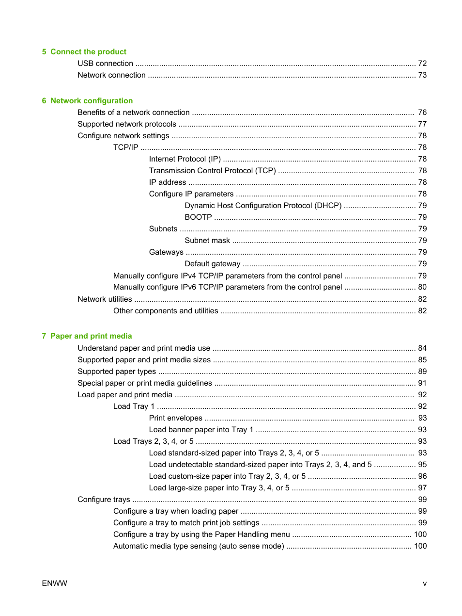 HP Color LaserJet CP6015 Printer series User Manual | Page 7 / 308