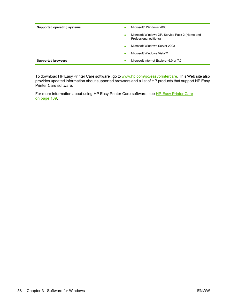 HP Color LaserJet CP6015 Printer series User Manual | Page 72 / 308