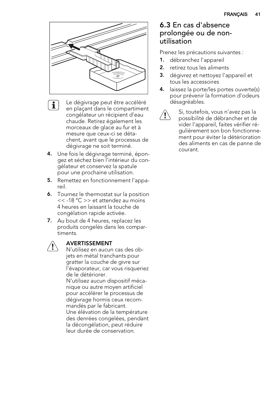AEG A71109TSW0 User Manual | Page 41 / 68