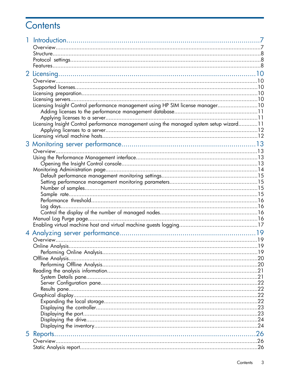 HP Insight Control User Manual | Page 3 / 76