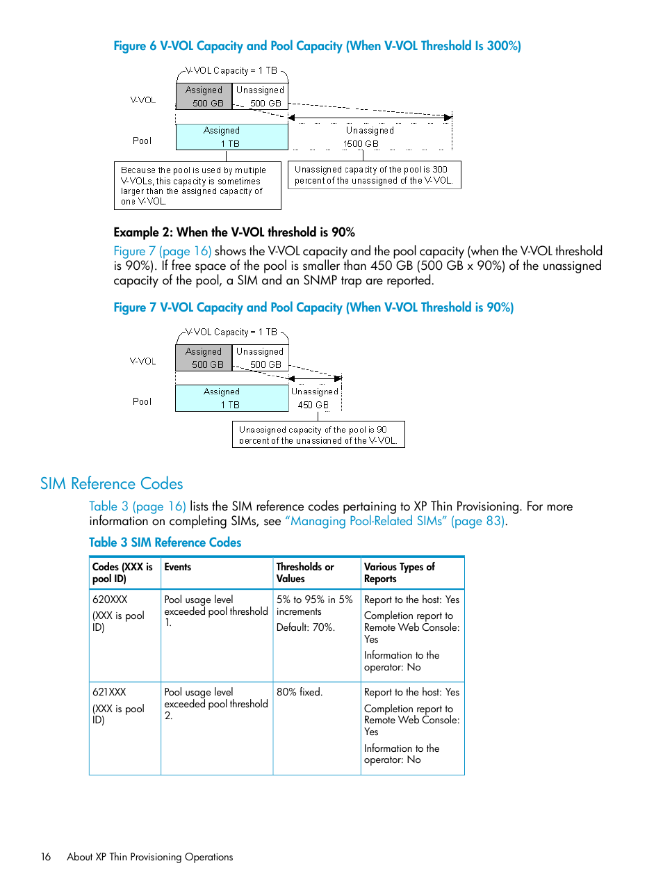 Sim reference codes | HP StorageWorks XP Remote Web Console Software User Manual | Page 16 / 92