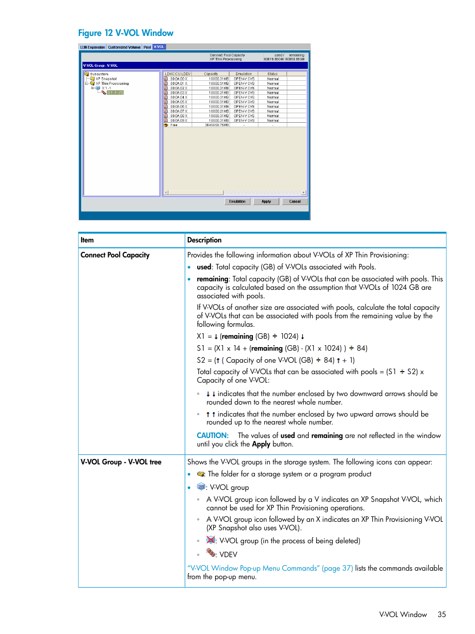 HP StorageWorks XP Remote Web Console Software User Manual | Page 35 / 92