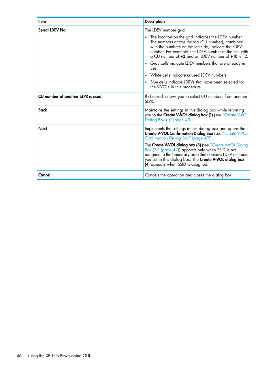 HP StorageWorks XP Remote Web Console Software User Manual | Page 46 / 92