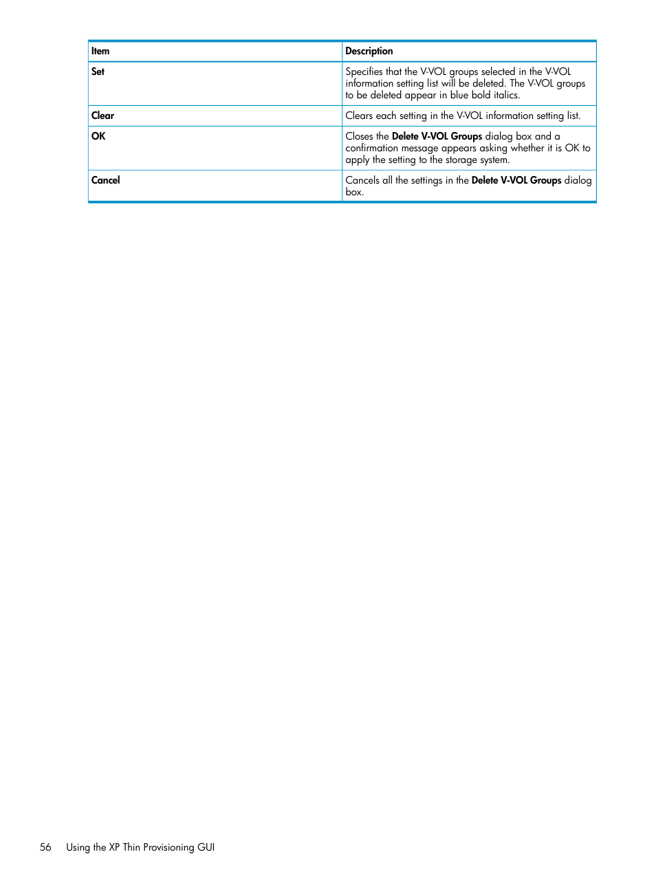 HP StorageWorks XP Remote Web Console Software User Manual | Page 56 / 92