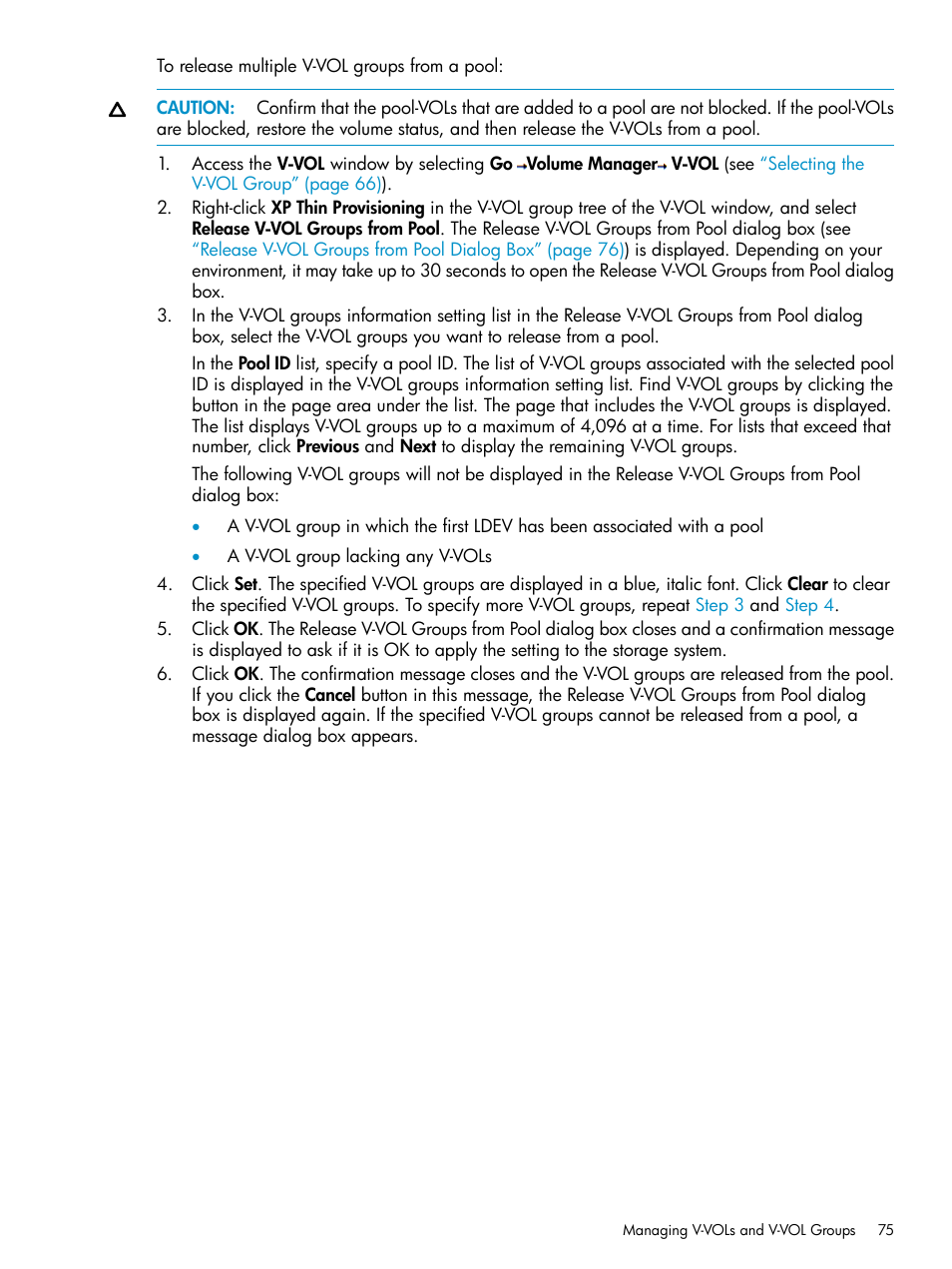 HP StorageWorks XP Remote Web Console Software User Manual | Page 75 / 92