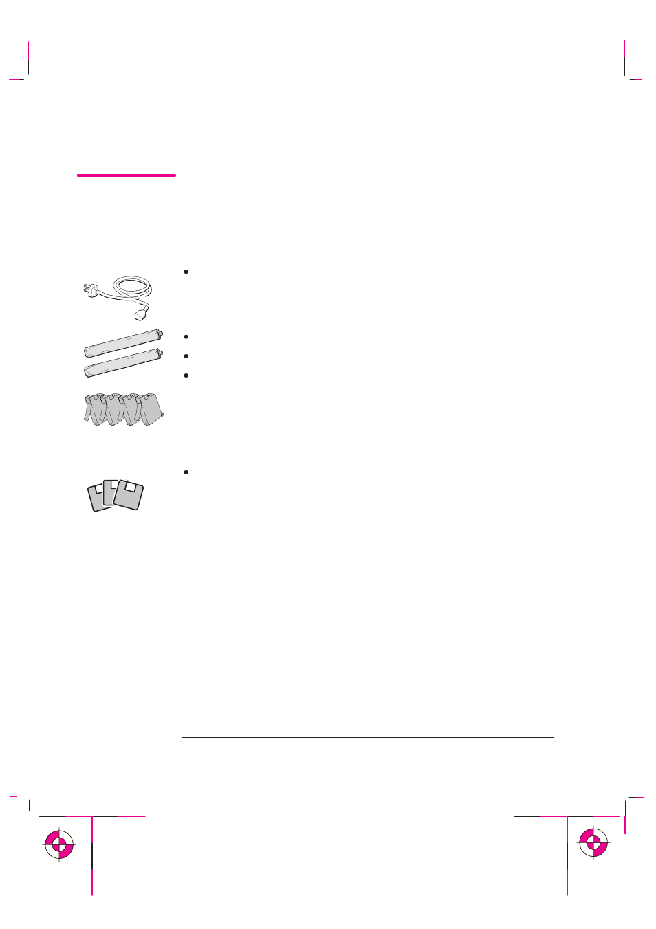 Task 1: check that you have all the items required | HP Designjet 700 Printer series User Manual | Page 22 / 220