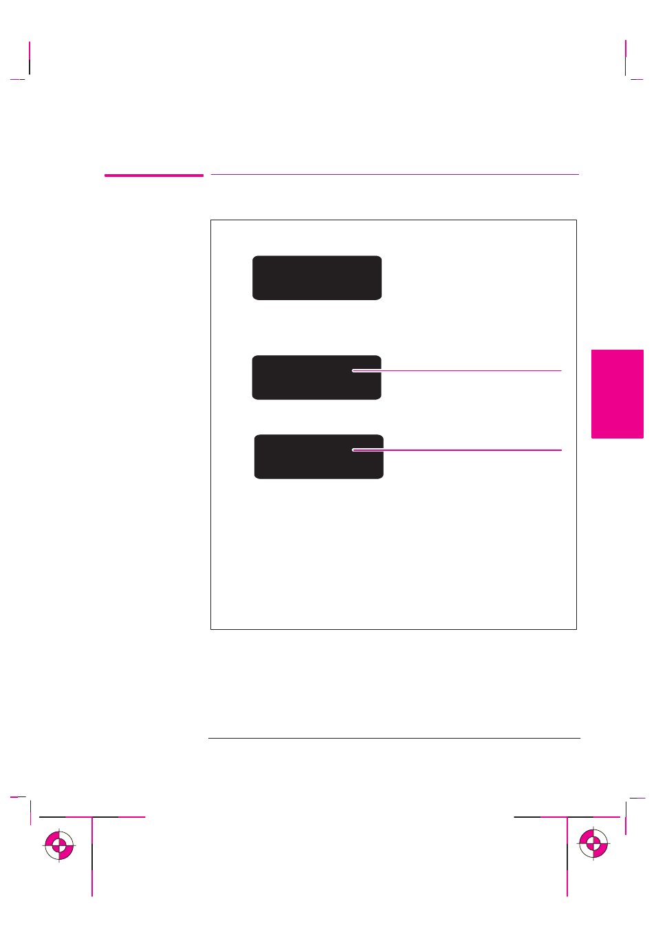 Entering the menu system | HP Designjet 700 Printer series User Manual | Page 63 / 220