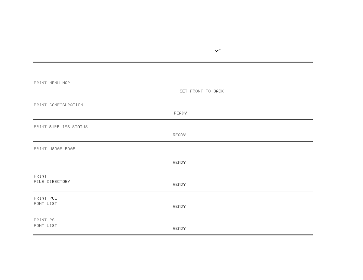 Information menu, Information menu” on | HP LaserJet 9000 Printer series User Manual | Page 175 / 250