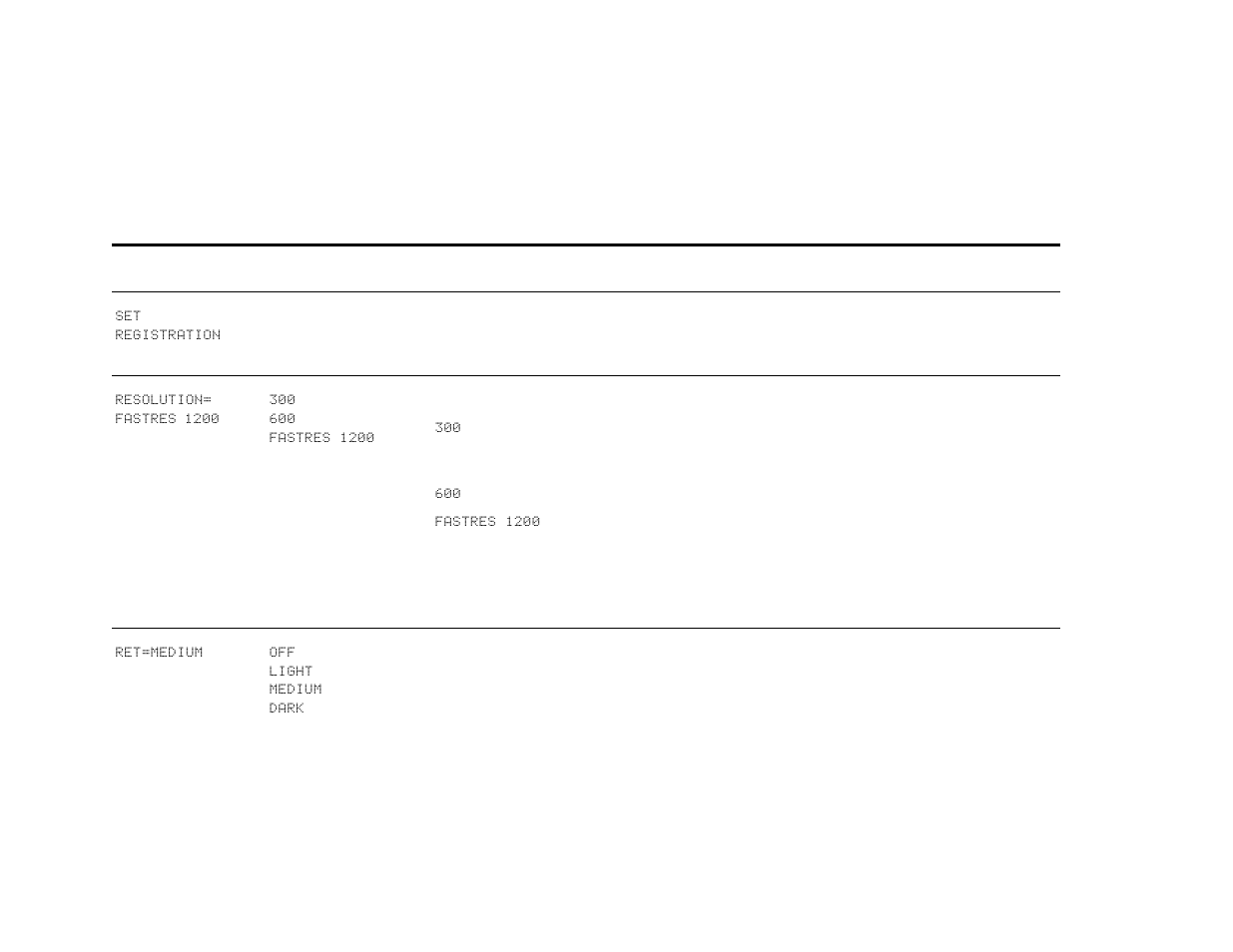 Print quality submenu, Print | HP LaserJet 9000 Printer series User Manual | Page 184 / 250