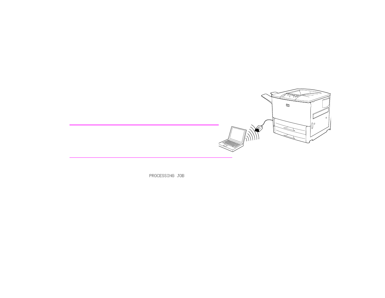 Printing a job using fir | HP LaserJet 9000 Printer series User Manual | Page 72 / 250