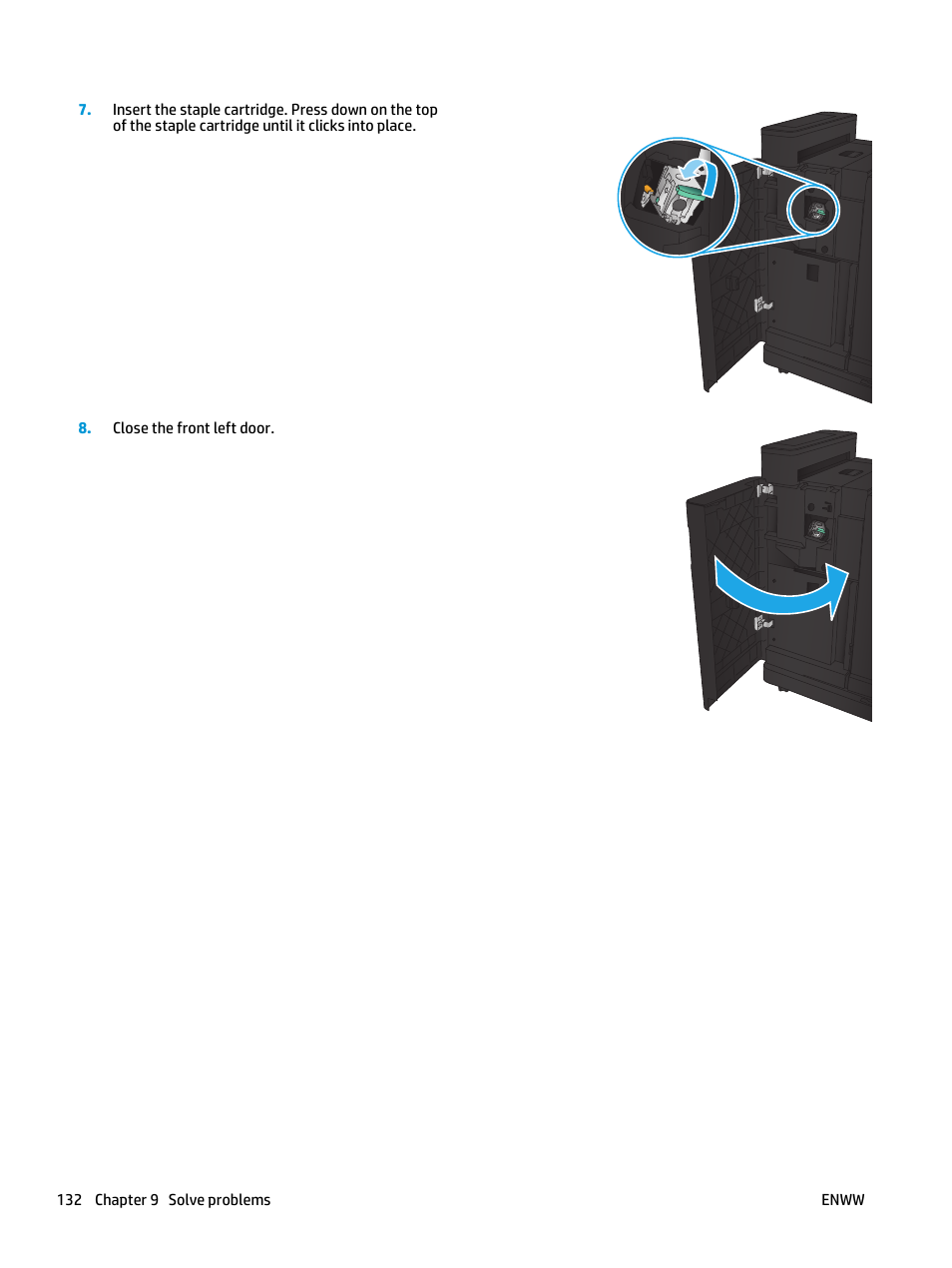 HP LaserJet Enterprise flow M830 Multifunction Printer series User Manual | Page 142 / 200