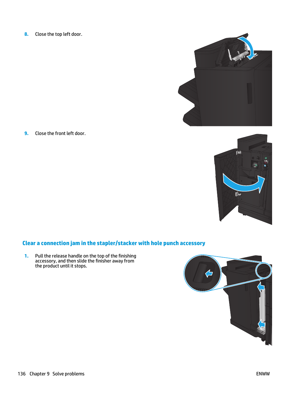 HP LaserJet Enterprise flow M830 Multifunction Printer series User Manual | Page 146 / 200