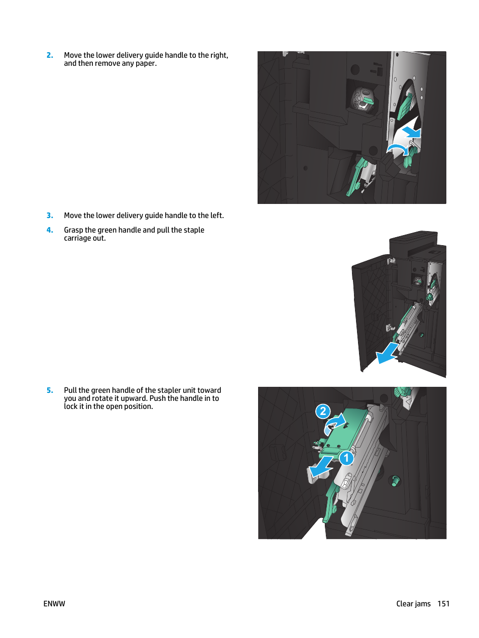 HP LaserJet Enterprise flow M830 Multifunction Printer series User Manual | Page 161 / 200