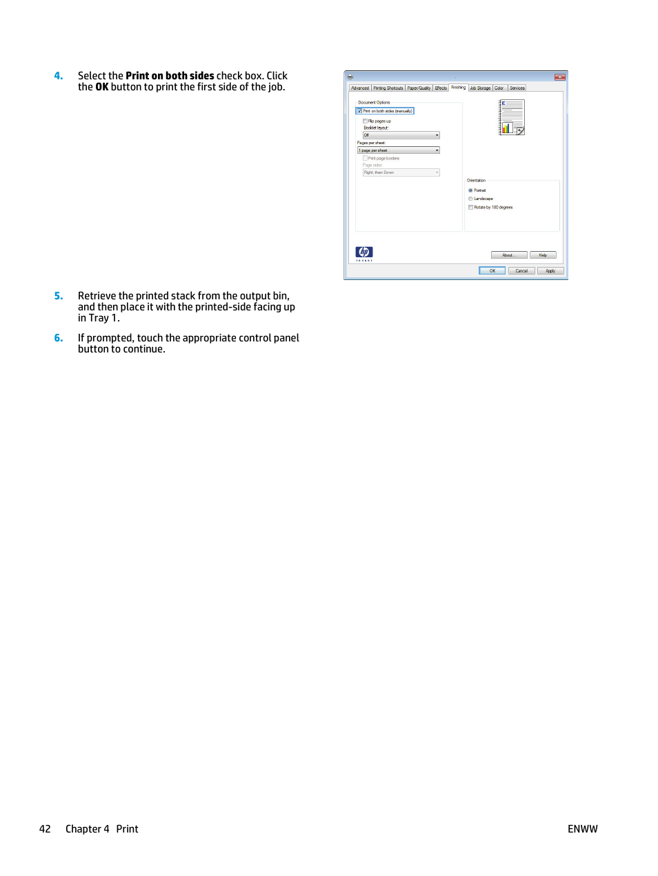 HP LaserJet Enterprise flow M830 Multifunction Printer series User Manual | Page 52 / 200