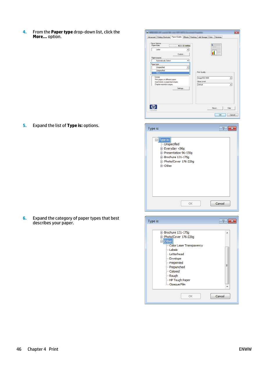 HP LaserJet Enterprise flow M830 Multifunction Printer series User Manual | Page 56 / 200