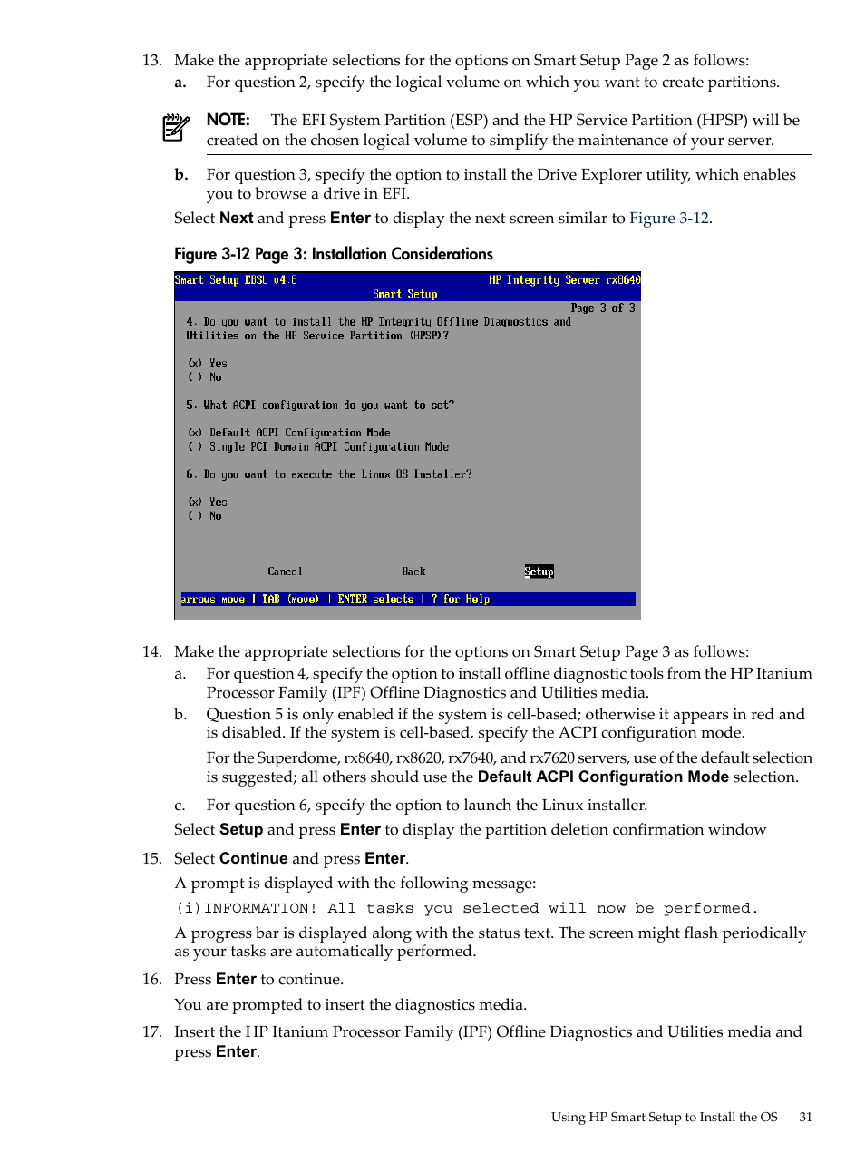 HP Integrity Essentials Pack for Linux Software User Manual | Page 31 / 66