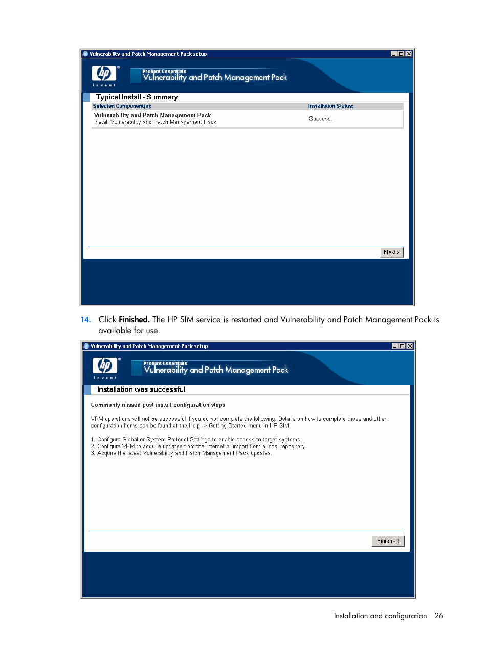 HP Insight Vulnerability and Patch Manager Software User Manual | Page 26 / 110