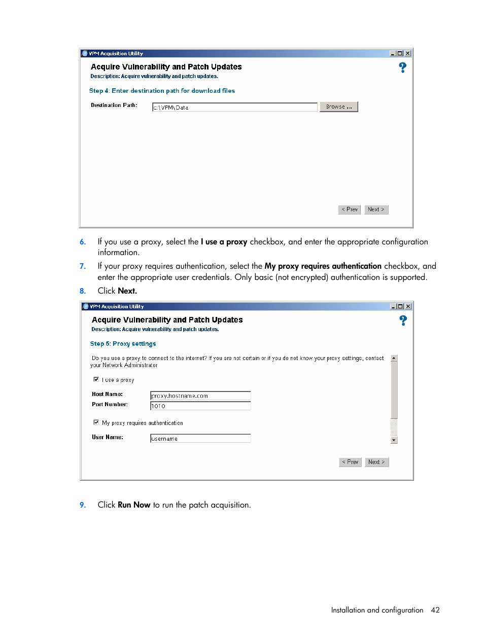 HP Insight Vulnerability and Patch Manager Software User Manual | Page 42 / 110