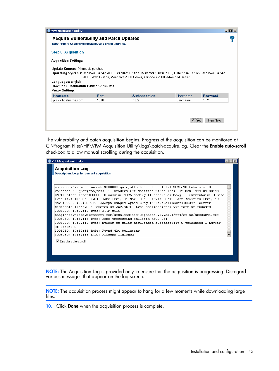 HP Insight Vulnerability and Patch Manager Software User Manual | Page 43 / 110