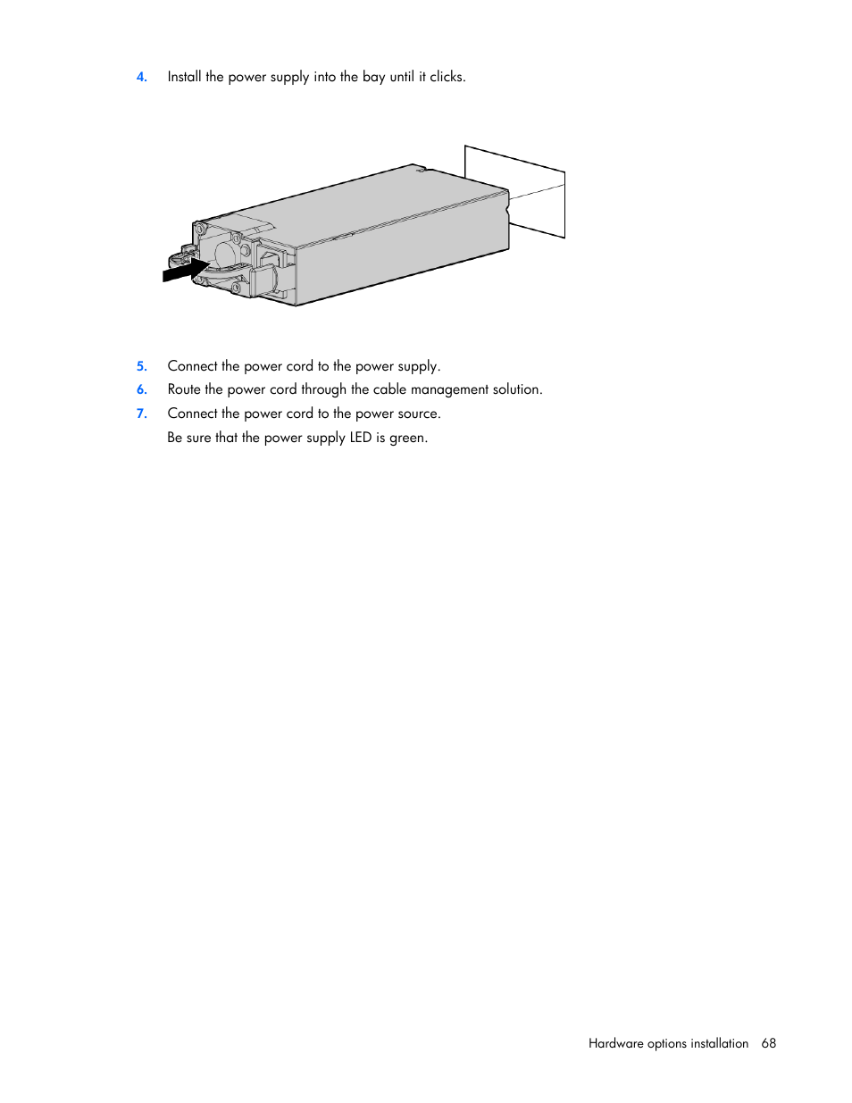 HP ProLiant DL360e Gen8 Server User Manual | Page 68 / 114